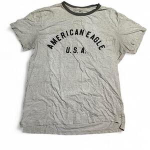 Grey american eagle shirt